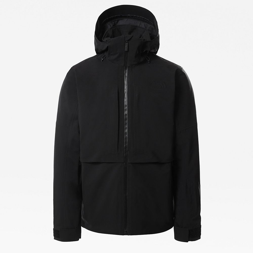 The North Face Insulated Jacket Mens Australia - The North Face Anonym Futurelight™ Black Skiing And